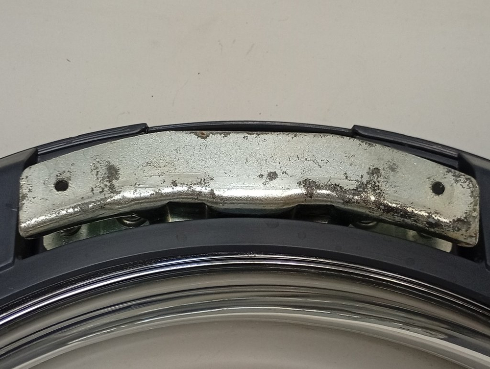 WMUF5050 кт42 Люк загрузочный в сборе стиральной машины Hotpoint-Ariston б/у