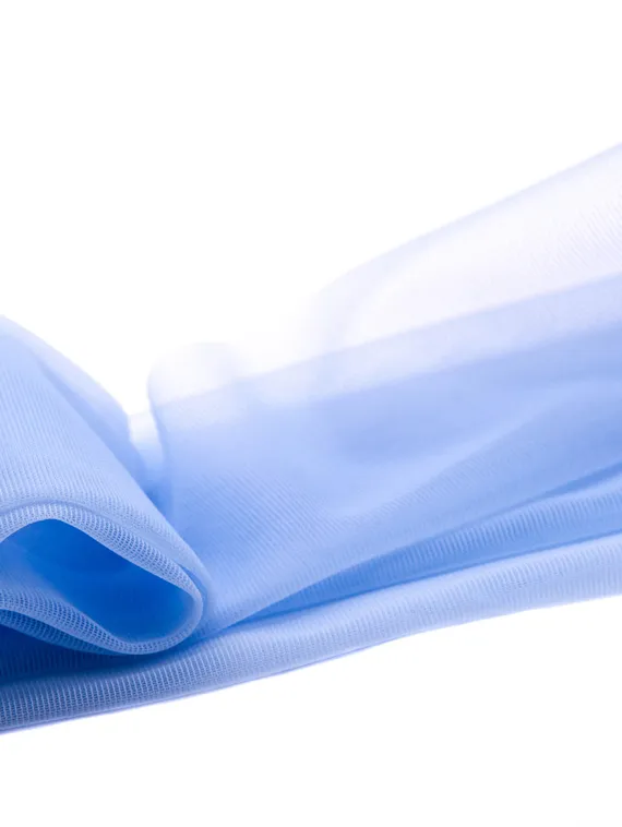 Неэластичная сетка оптом, Lauma Fabrics арт. 387, голубой 3090