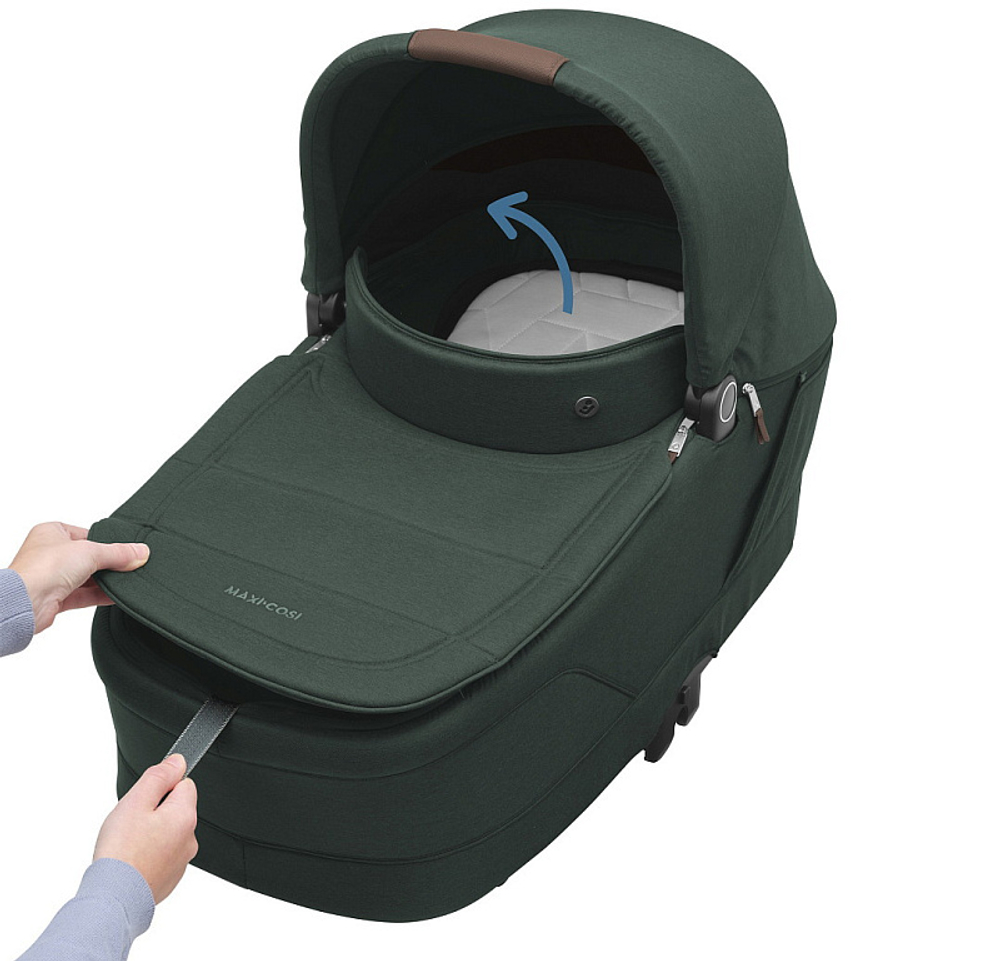 Коляска детская Maxi-Cosi Oxford Plus 2 в 1 1978403110 Twillic Green/Зеленый