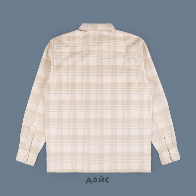 Рубашка мужская Dickies Alma Plaid Long Sleeve Shirt артикул:WLR51CGB - купить в магазине Дайс