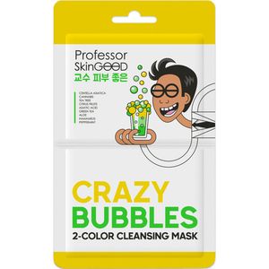 Маска для лица пузырьковая Crazy Bubbles PROFESSOR SKINGOOD