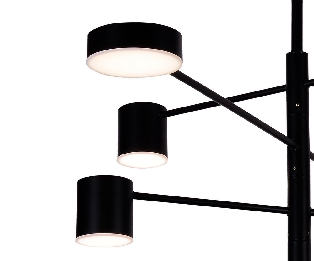 Kink Light 07650-8D,19(4000K) Люстра димм. Мекли черный