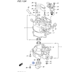 Сальник коленчатого вала Suzuki DF2.5
