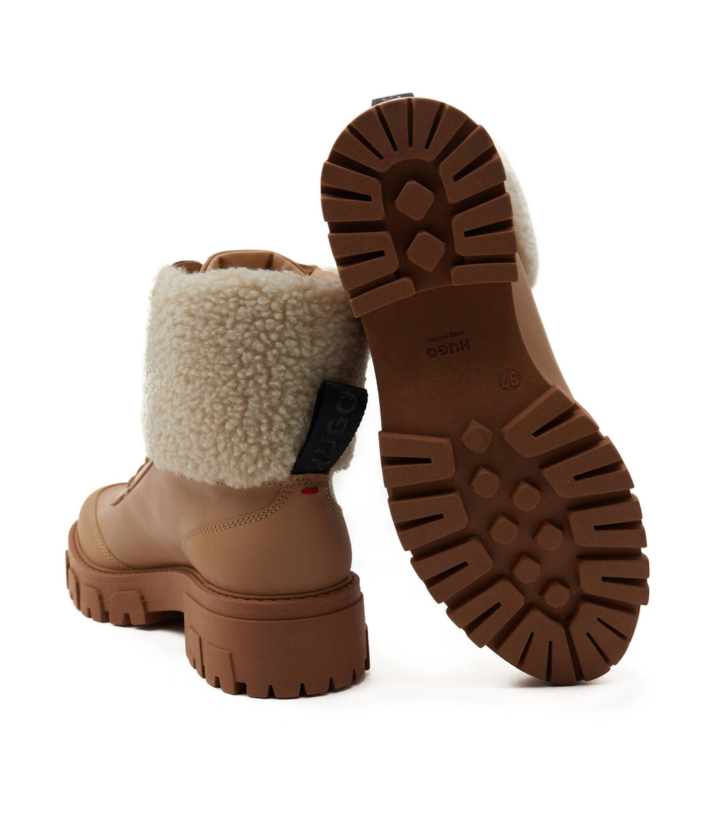 Ботильоны Axel LaceFur BN HUGO - коричневый(50480966)