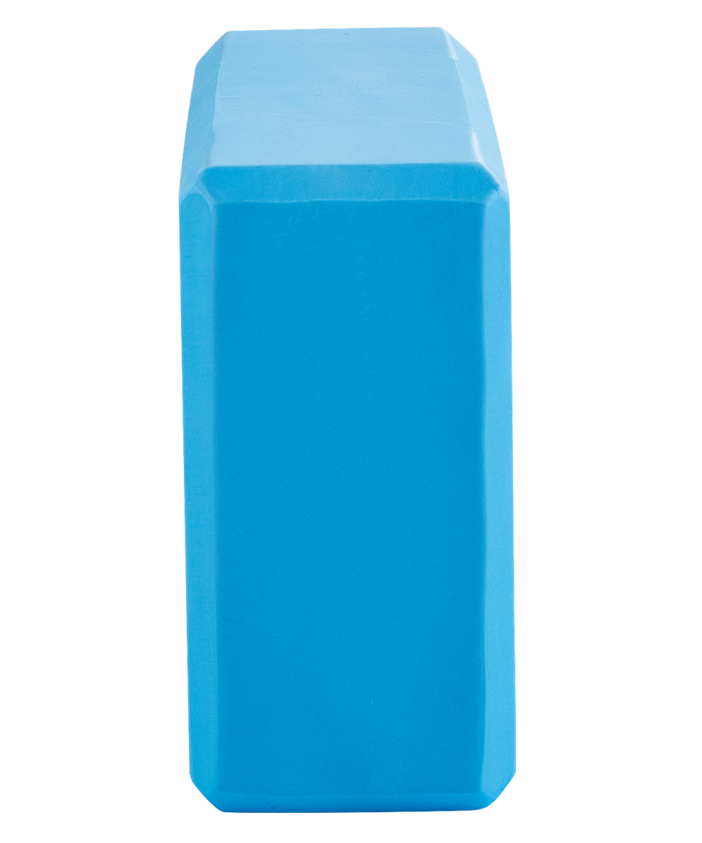 Блок для йоги YB-200 EVA, синий пастель