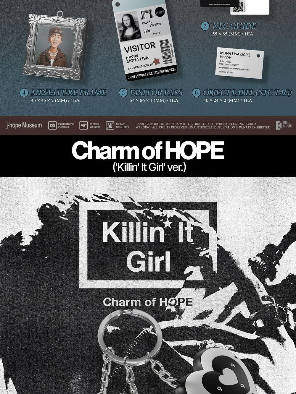Альбом J-HOPE - CHARM OF HOPE 3 Version SET