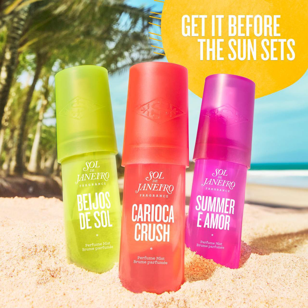 Мист для тела Sol De Janeiro Carioca Crush Perfume Mist 90 мл красный