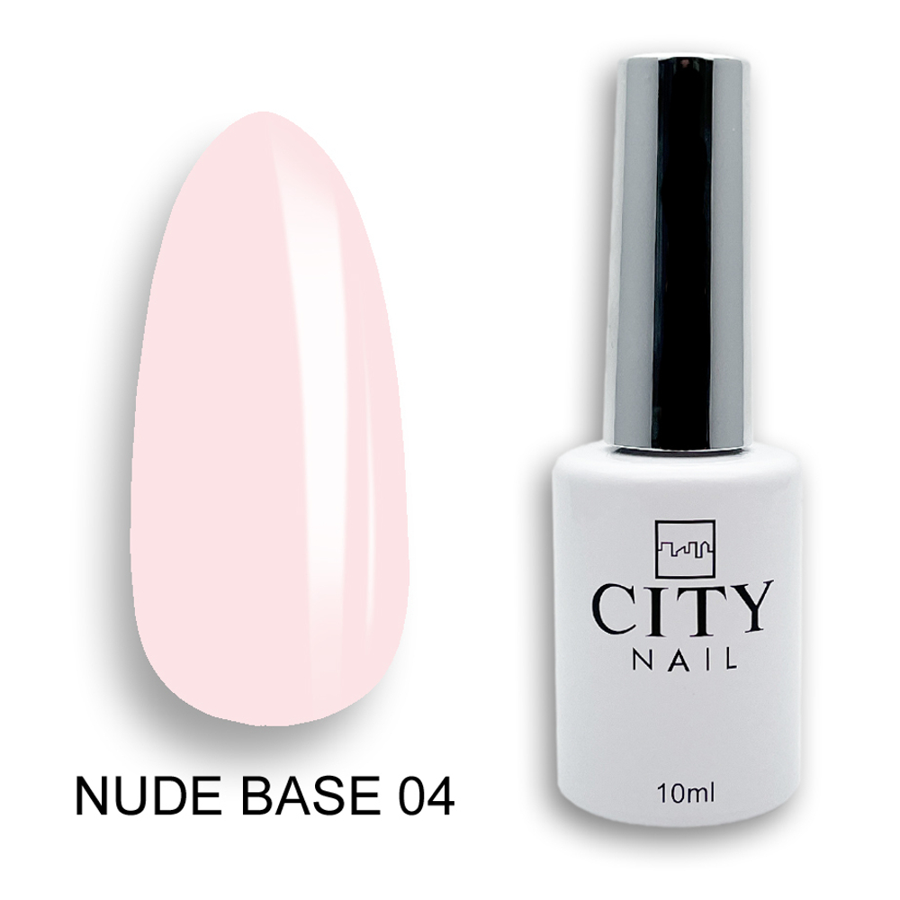 CITY-NAIL NUDE BASE 10 мл №4