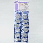 Мочалка для посуды металл "Юля чистюля" (12шт)