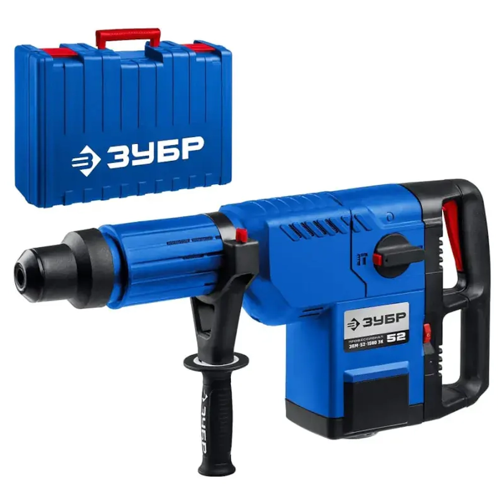Перфоратор SDS-Max ЗУБР ЗПМ-52-1500 ЭК Профессионал