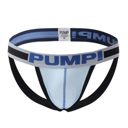 Мужские трусы джоки голубые Pump Sky Blue Jock H96-17