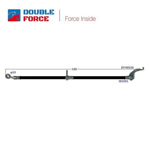 Шланг тормозной Double Force DFH0106