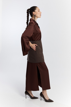 Платье рубашка Макси AFTƎR