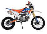 Питбайк MOTAX MX 125 (17/14) белый-белый-оранжевый