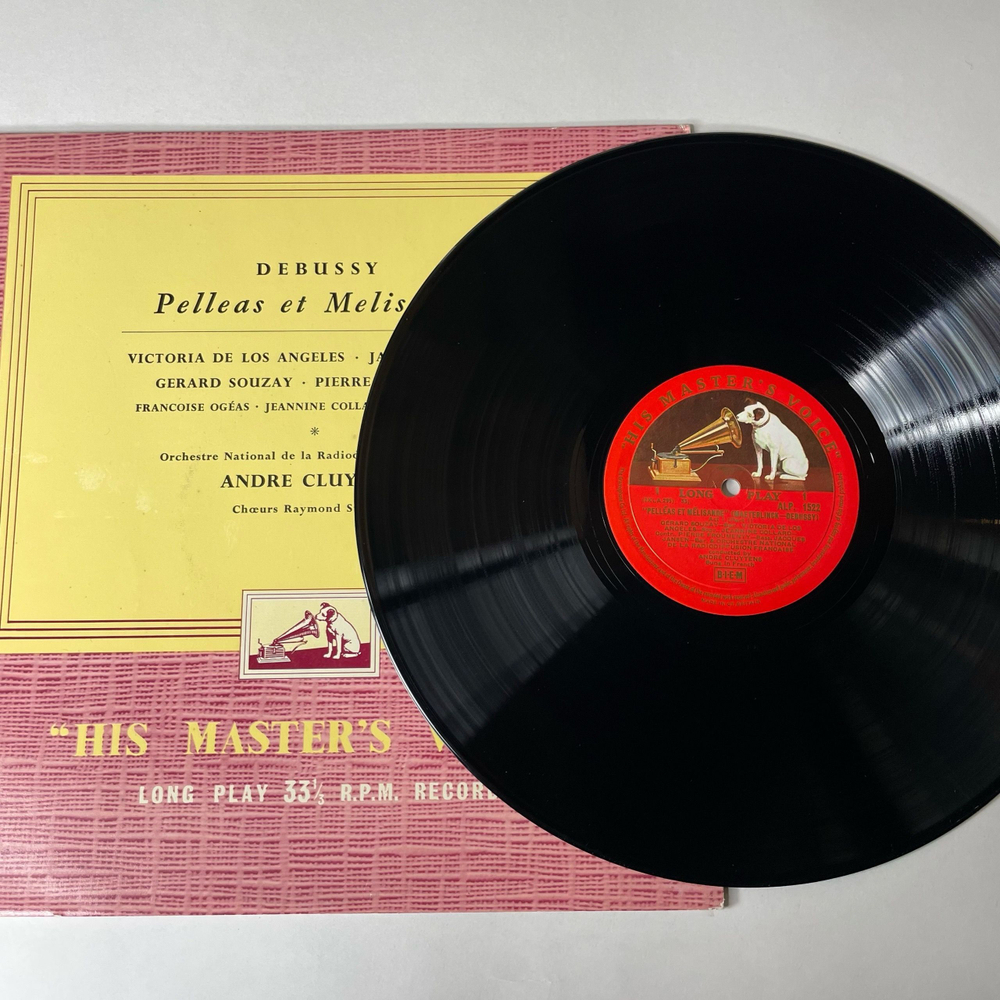 Винтажная виниловая пластинка LP Claude Debussy Pelleas Et Melisande (Англия 1957)