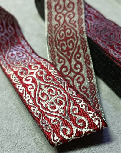 Тесьма жаккард, ш. 3,3 см