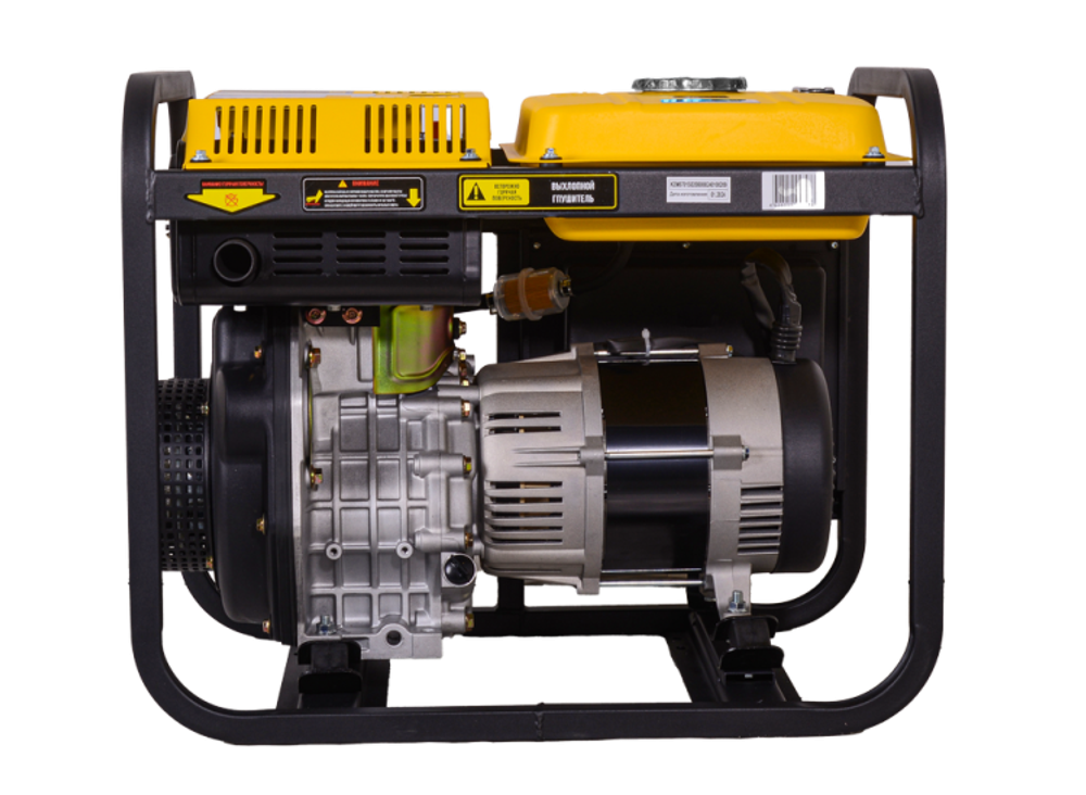 Электрогенератор дизельный LDG 5000L Huter