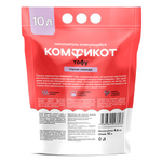 Наполнитель тофу комкующийся горная лаванда Комфикот 10 л