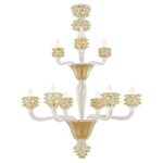 Люстра Multiforme Diamante Gold, 9 (L)
