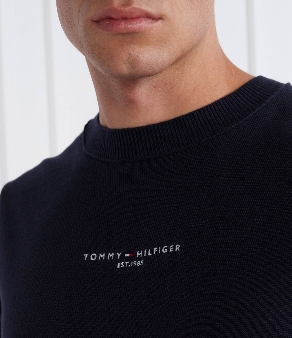 Свитер Tommy Hilfiger - темно-синий(MW0MW33108)