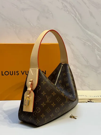 Сумка Louis Vuitton Slouchy, коричневый