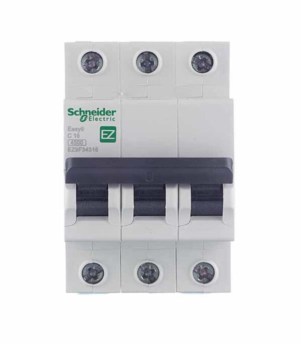 Автоматический выключатель Schneider Electric Easy 9 (C) 4,5kA 16 А
