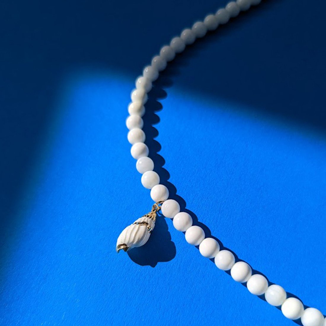 Бусины из раковины ракушки Тридакна, 6,7мм