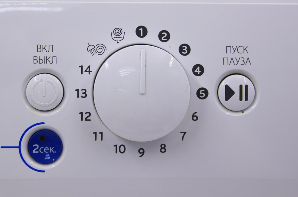 Модуль управления стиральной машины INDESIT BWSA 51051 (в сборе с пластиком)