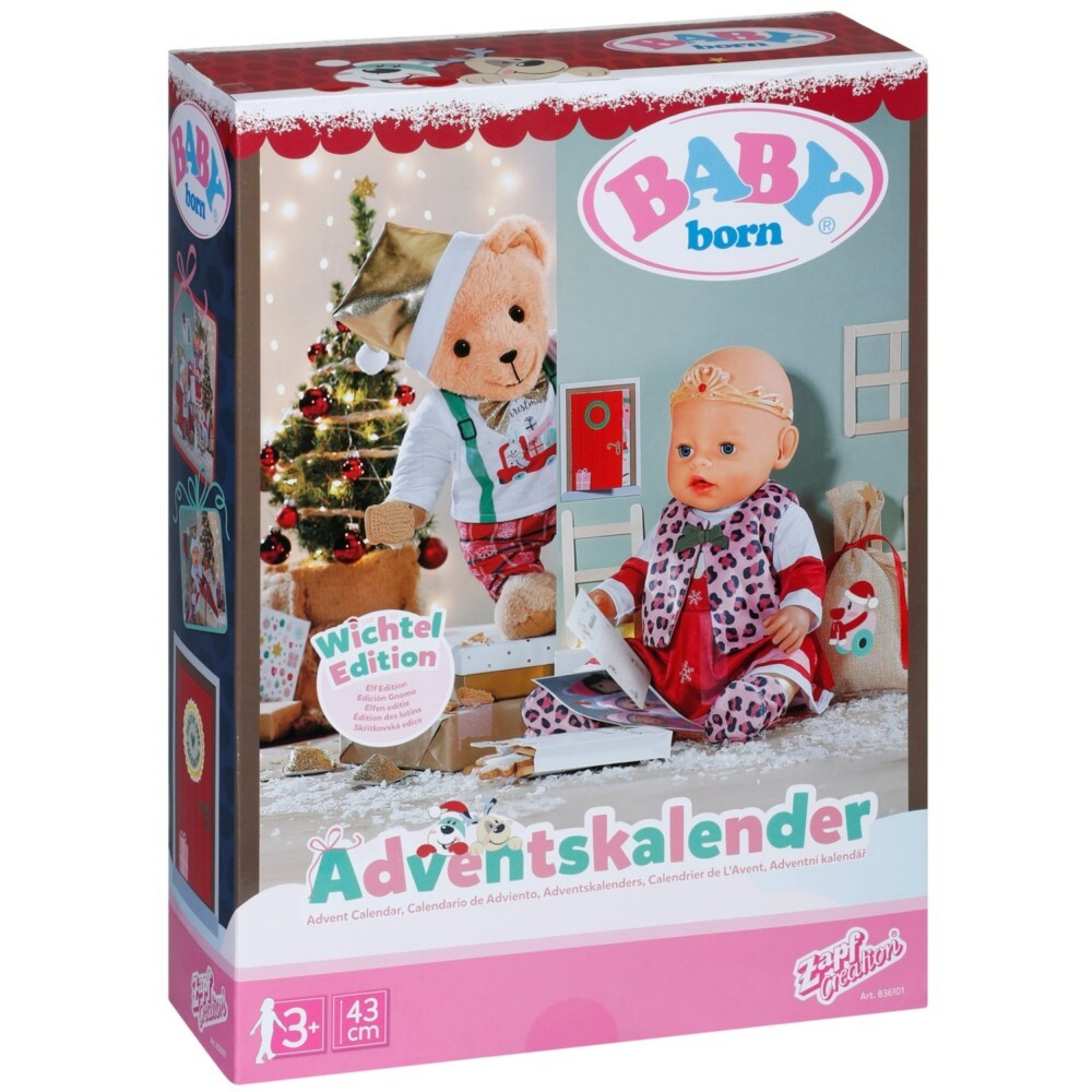 BABY born - Адвент-календарь 2024 Одежда и аксессуары для куклы 43 см 836101 / артикул   836101  / GTIN 4001167836101