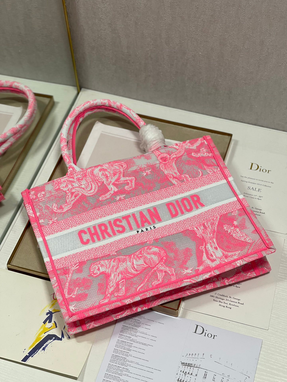 Christian Dior Book Tote 36 cm