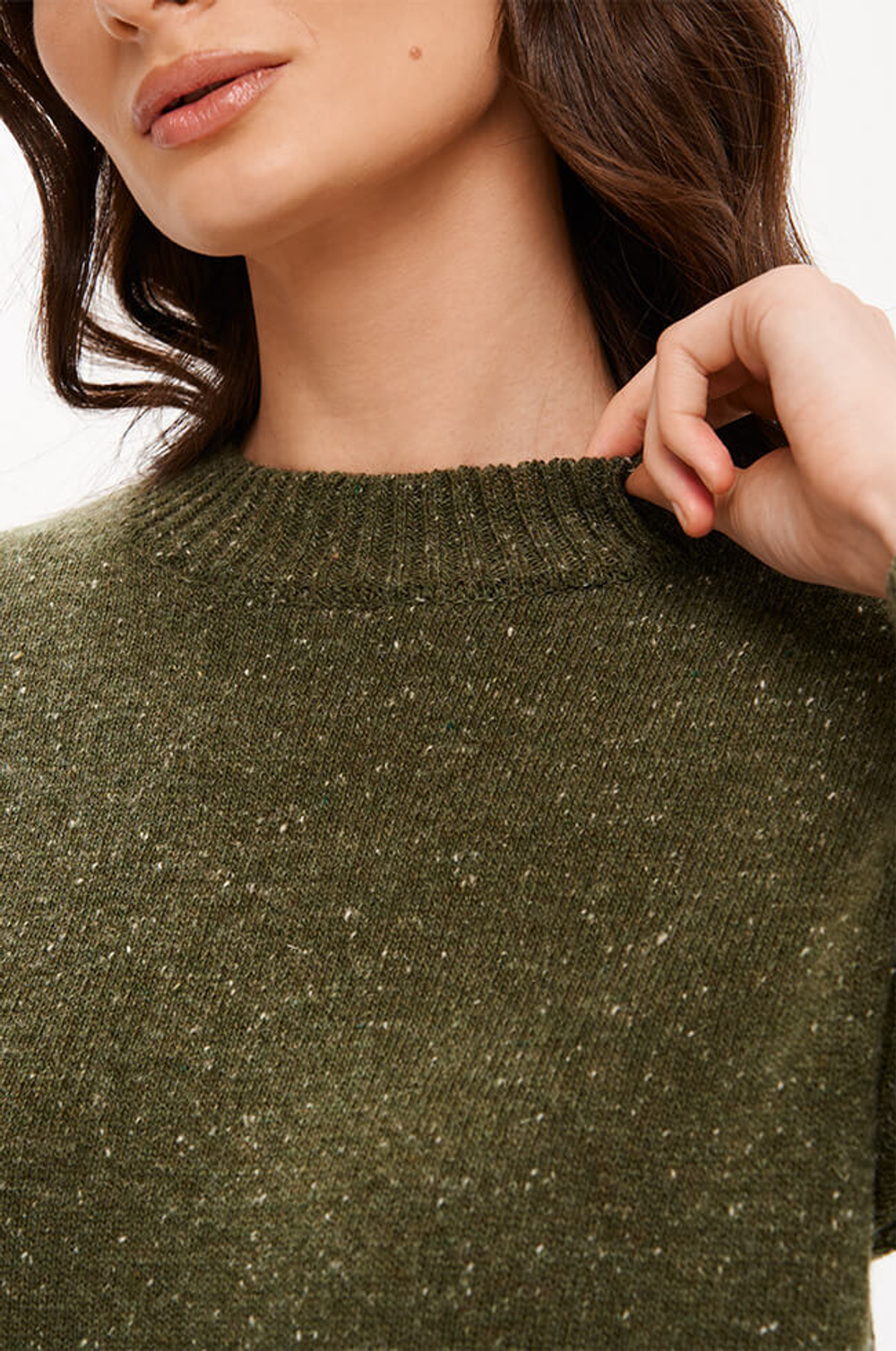 23365 Джемпер женский (хаки)