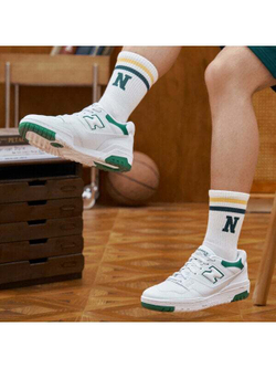 Кроссовки New Balance 550 White Classic Green