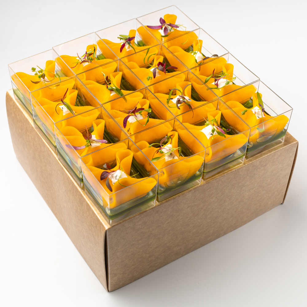 Бокс с Равиоли из тыквы со сливочным кремом