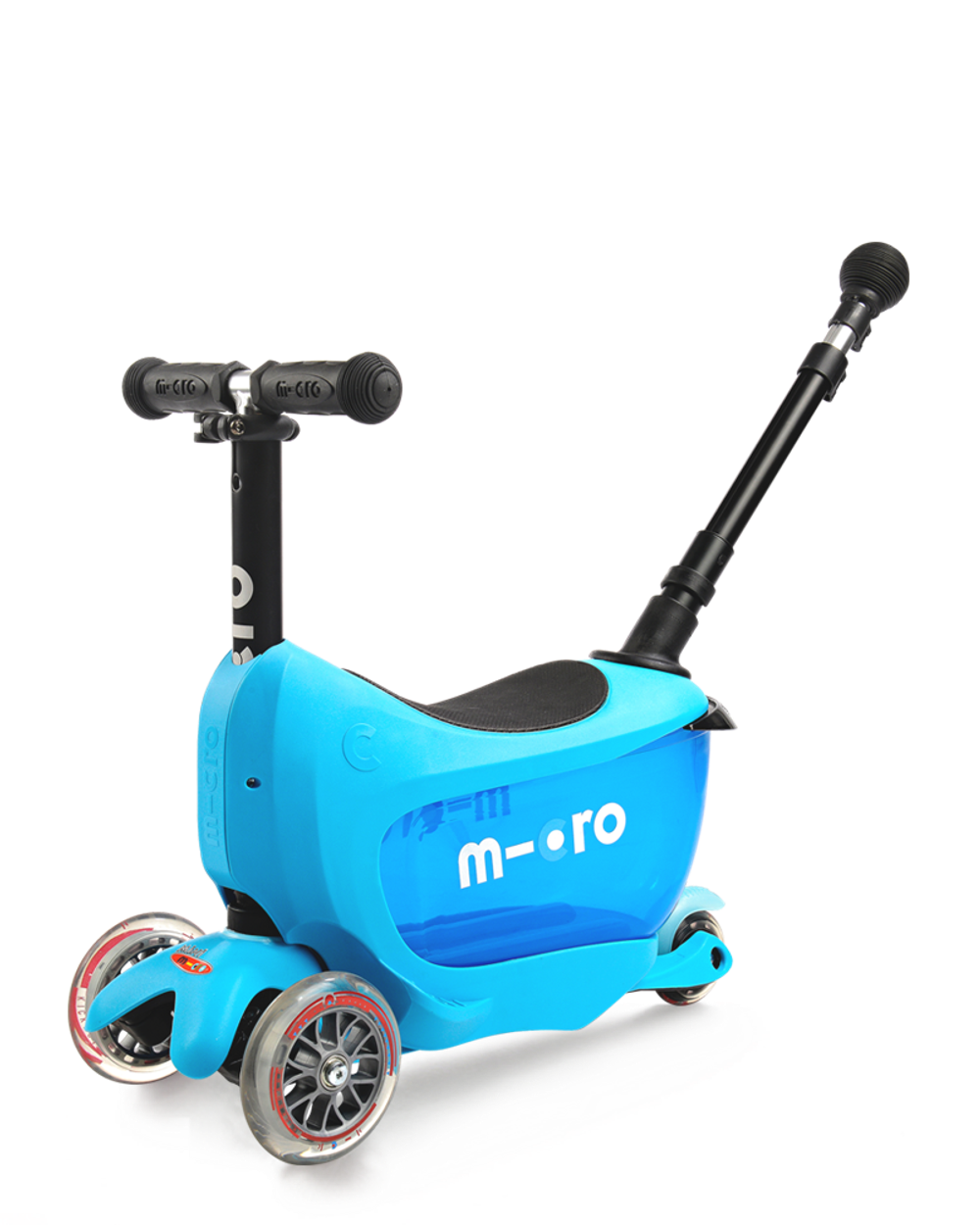 Самокат Mini2go Deluxe Plus Blue дисконт