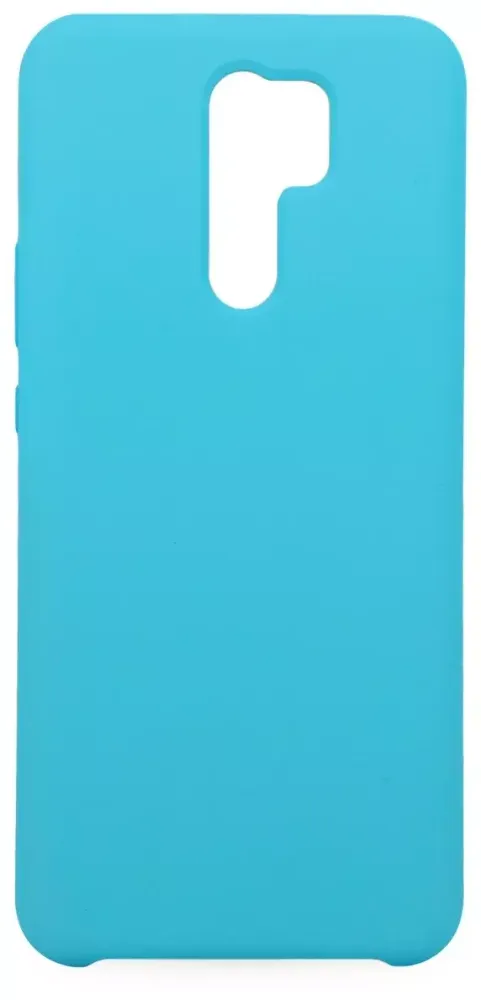Накладка Xiaomi Redmi 9 силикон матовый лазурный Zibelino