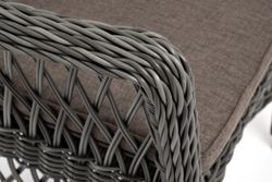 "Сицилия" плетеный стул из искусственного ротанга, цвет графит