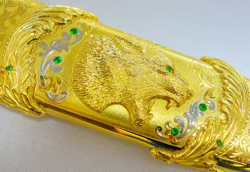 Дамасский нож "Пантера"