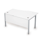 Стол криволинейный на металлокаркасе с экраном из ЛДСП МК40Х40 АВАНС (AVANCE)