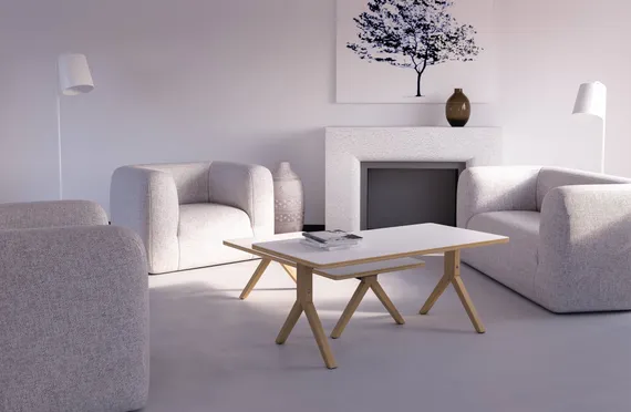 Двухместный диван Blomma 160 см, серый