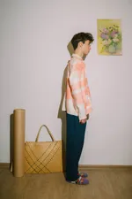 Рубашка Soeurs Linen Peach Juice Shirt pink