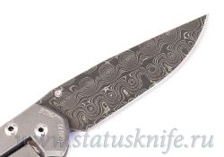 Нож Chris Reeve Small Sebenza 21 Raindrop Damascusфотография - 7