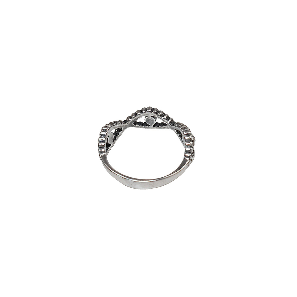 "Моту" кольцо в серебряном покрытии из коллекции "Arabesque" от Jenavi