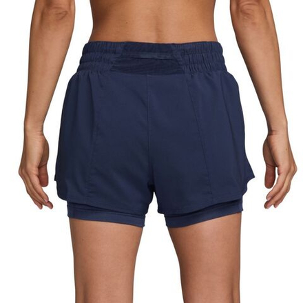 Женские теннисные шорты Nike Dri-Fit One 2-in-1 - midnight navy/reflective silver