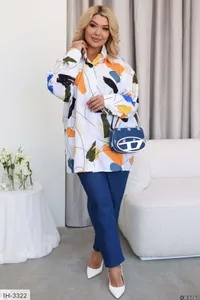 Рубашка IH-3512 Фабрика Моды