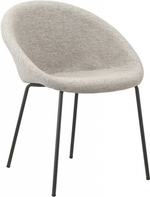 Кресло мягкое Scab Design Giulia Pop, антрацит, светло-серый