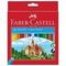 Набор цветных карандашей Faber-Castell + точилка 24 шт