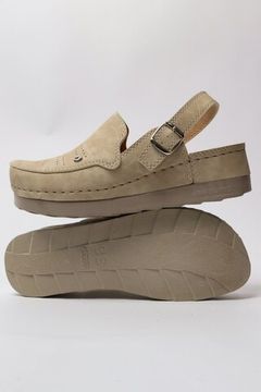 703 | "Jelena" | Бежевые женские медицинские сабо с закрытым носом