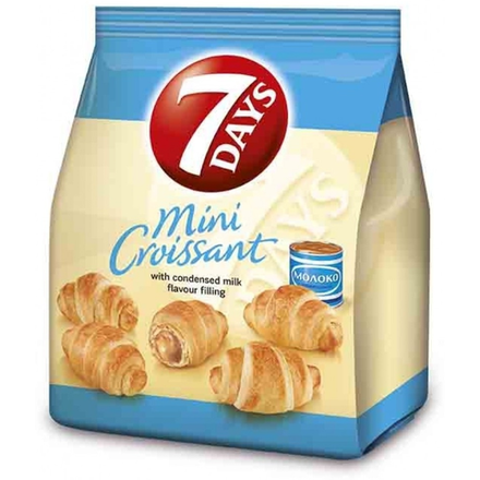Круассаны 7DAYS с кремом со вкусом вареная сгущенка 200 гр