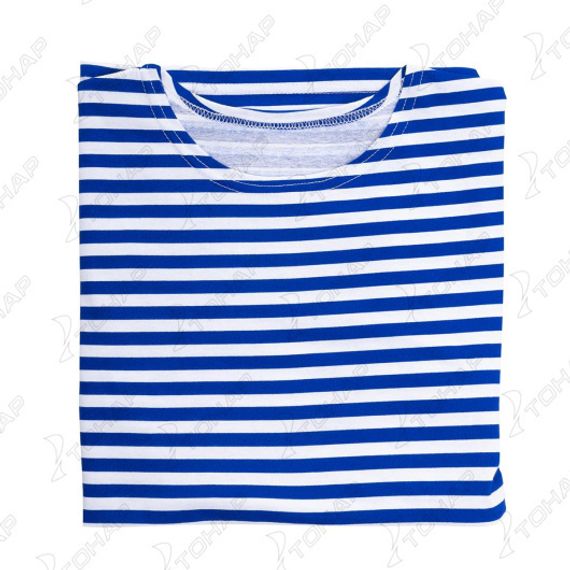 Майка-тельняшка Helios кулирка голубая полоса р. 50