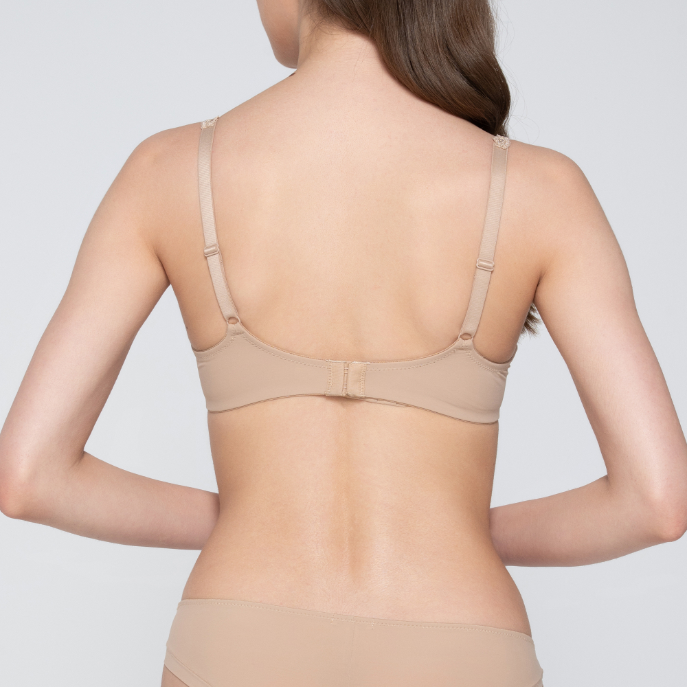 Женский бюстгальтер балконет бежевый LUNA SPLENDIDA Celebration 1967